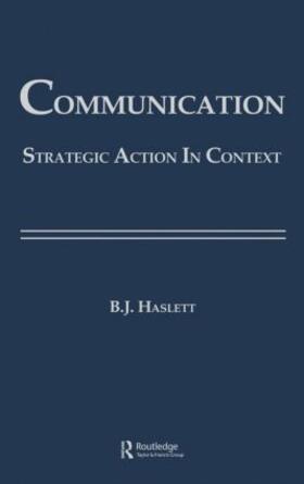 Haslett |  Communication | Buch |  Sack Fachmedien