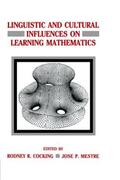 Cocking / Mestre |  Linguistic and Cultural Influences on Learning Mathematics | Buch |  Sack Fachmedien