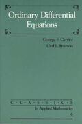 Carrier / Pearson |  Ordinary Differential Equations | Buch |  Sack Fachmedien