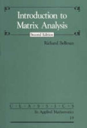 Bellman | Introduction to Matrix Analysis | Buch | 978-0-89871-399-2 | sack.de