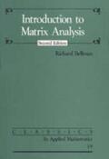 Bellman |  Introduction to Matrix Analysis | Buch |  Sack Fachmedien