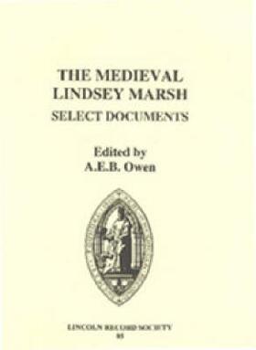 Owen |  The Medieval Lindsey Marsh: Select Documents | Buch |  Sack Fachmedien