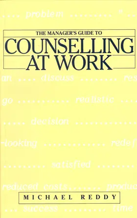 Reddy |  The Manager's Guide to Counselling at Work | Buch |  Sack Fachmedien