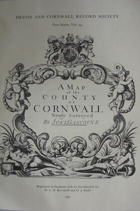 W. L. D. Ravenhill, O. J. Padel |  Joel Gascoyne's Map of Cornwall 1699 | Buch |  Sack Fachmedien