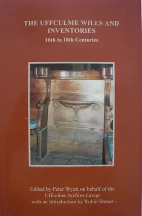 Wyatt |  The Uffculme Wills and Inventories, 16th to 18th Centuries | Buch |  Sack Fachmedien