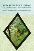Gemmill / Bertram |  Mediaeval Inscriptions | Buch |  Sack Fachmedien