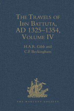 Gibb / Beckingham |  The Travels of Ibn Battuta, AD 1325-1354 | Buch |  Sack Fachmedien
