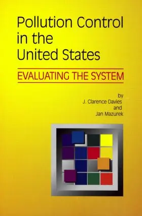 Davies | Pollution Control in United States | Buch | 978-0-915707-88-1 | www.sack.de