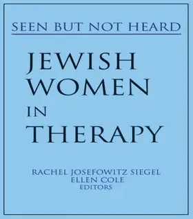 Siegel / Cole |  Jewish Women in Therapy | Buch |  Sack Fachmedien