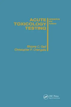 Gad / Chengelis | Acute Toxicology Testing | Buch | 978-0-936923-06-2 | www.sack.de