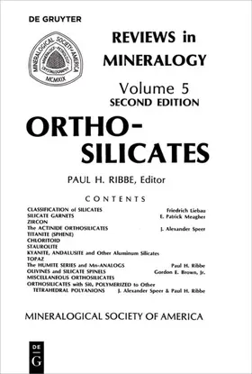 Burns |  Orthosilicates | Buch |  Sack Fachmedien