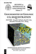 DePaolo / Bourg / Cole |  Geochemistry of Geologic CO2 Sequestration | Buch |  Sack Fachmedien