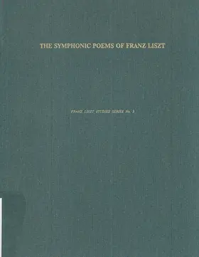 Saffle / Johns |  Symphonic Poems of Franz Liszt | Buch |  Sack Fachmedien