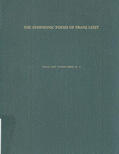 Saffle / Johns |  Symphonic Poems of Franz Liszt | Buch |  Sack Fachmedien