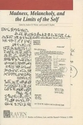 Weiner |  Madness Melancholy & Limits of the Self | Buch |  Sack Fachmedien