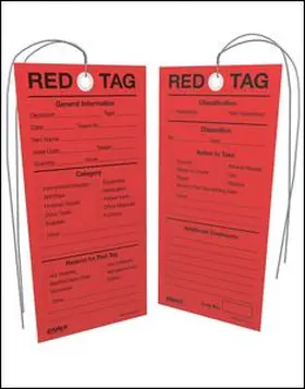 Enna |  5S Red Tags | Loseblattwerk |  Sack Fachmedien