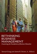 Gregg / Stoner |  Rethinking Business Management | Buch |  Sack Fachmedien