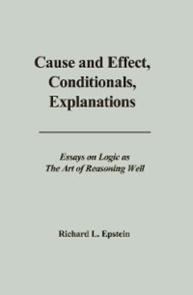 Epstein |  Cause and Effect, Conditionals, Explanations | eBook | Sack Fachmedien