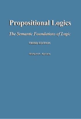 Epstein |  Propositional Logics  3rd edition | eBook | Sack Fachmedien