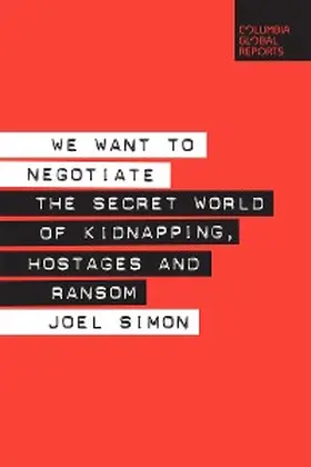 Simon |  We Want to Negotiate | eBook | Sack Fachmedien