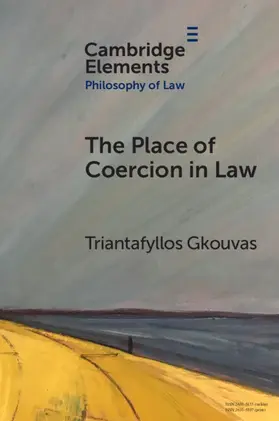 Gkouvas |  The Place of Coercion in Law | Buch |  Sack Fachmedien