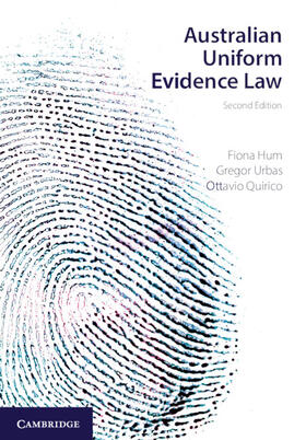 Hum / Urbas / Quirico | Australian Uniform Evidence Law | Buch | 978-1-00-901072-6 | sack.de