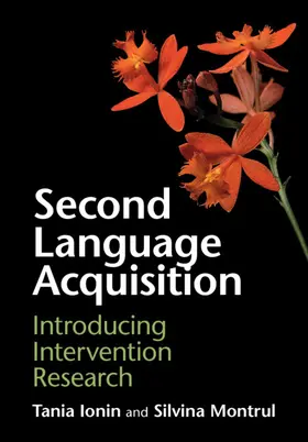 Ionin / Montrul | Second Language Acquisition | Buch | 978-1-009-01356-7 | sack.de