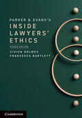Holmes / Bartlett |  Parker and Evans's Inside Lawyers' Ethics | Buch |  Sack Fachmedien
