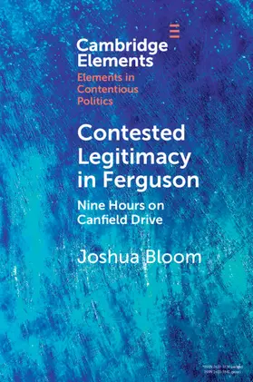 Bloom |  Contested Legitimacy in Ferguson | Buch |  Sack Fachmedien