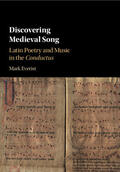 Everist |  Discovering Medieval Song | Buch |  Sack Fachmedien