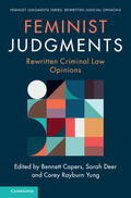 Capers / Deer / Yung |  Feminist Judgments: Rewritten Criminal Law Opinions | Buch |  Sack Fachmedien
