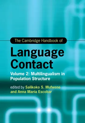 Mufwene / Escobar |  The Cambridge Handbook of Language Contact | Buch |  Sack Fachmedien