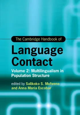 Mufwene / Escobar |  The Cambridge Handbook of Language Contact | Buch |  Sack Fachmedien