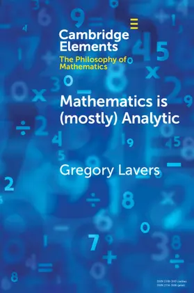 Lavers |  Mathematics is (mostly) Analytic | Buch |  Sack Fachmedien