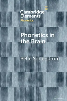 Söderström |  Phonetics in the Brain | Buch |  Sack Fachmedien