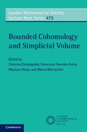 Campagnolo / Fournier-Facio / Heuer |  Bounded Cohomology and Simplicial Volume | Buch |  Sack Fachmedien