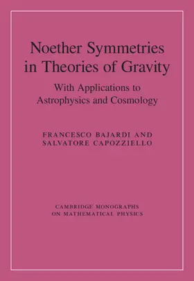 Bajardi / Capozziello |  Noether Symmetries in Theories of Gravity | Buch |  Sack Fachmedien
