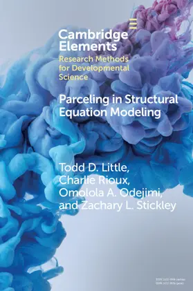 Little / Rioux / Odejimi |  Parceling in Structural Equation Modeling | Buch |  Sack Fachmedien