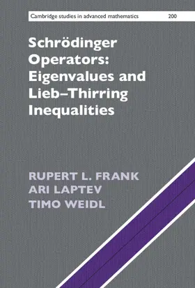 Frank / Laptev / Weidl |  Schrödinger Operators | Buch |  Sack Fachmedien