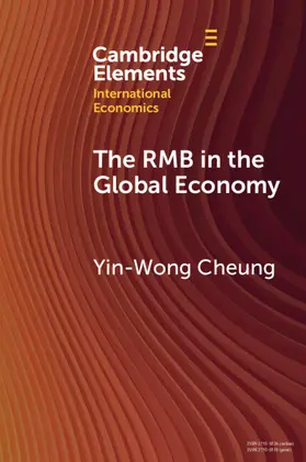 Cheung |  The RMB in the Global Economy | Buch |  Sack Fachmedien