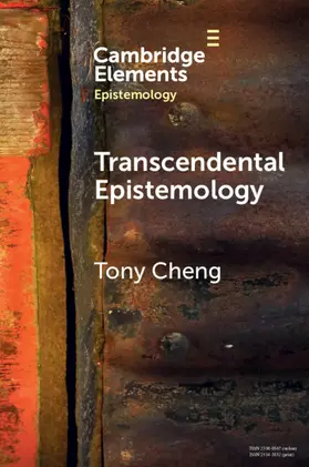 Cheng |  Transcendental Epistemology | Buch |  Sack Fachmedien