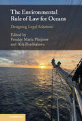 Platjouw / Pozdnakova |  The Environmental Rule of Law for Oceans | Buch |  Sack Fachmedien