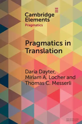 Dayter / Locher / Messerli | Pragmatics in Translation | Buch | 978-1-009-26120-3 | sack.de