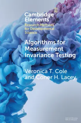 Cole / Lacey |  Algorithms for Measurement Invariance Testing | Buch |  Sack Fachmedien