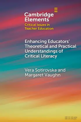 Sotirovska / Vaughn |  Enhancing Educators' Theoretical and Practical Understandings of Critical Literacy | Buch |  Sack Fachmedien