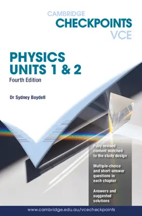 Boydell |  Cambridge Checkpoints VCE Physics 1&2 | Buch |  Sack Fachmedien