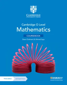 Chalmers / Saya |  Cambridge O Level Mathematics Coursebook with Digital Version (3 Years' Access) | Buch |  Sack Fachmedien