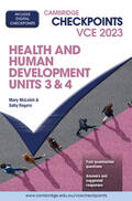 McLeish / Rogers |  Cambridge Checkpoints VCE Health and Human Development Units 3&4 2023 | Buch |  Sack Fachmedien