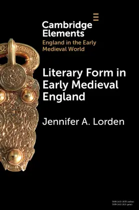 Lorden |  Literary Form in Early Medieval England | Buch |  Sack Fachmedien