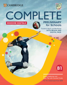 Heyderman / May / Cooke | Complete Preliminary for Schools Edizione Digitale | Medienkombination | 978-1-00-933363-4 | sack.de